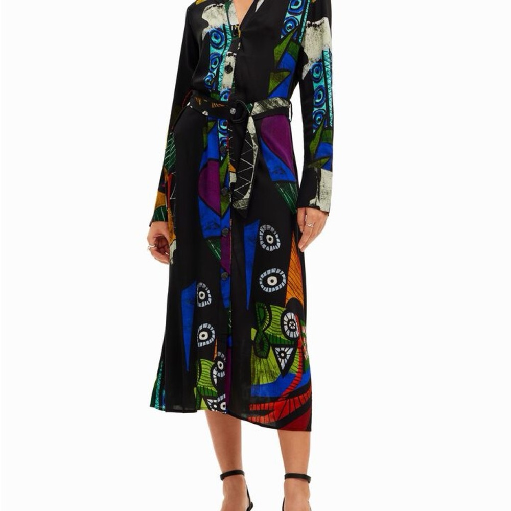 Desigual Women's M. Christian Lacroix midi shirt dress